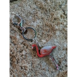 Porte Clefs Flamant