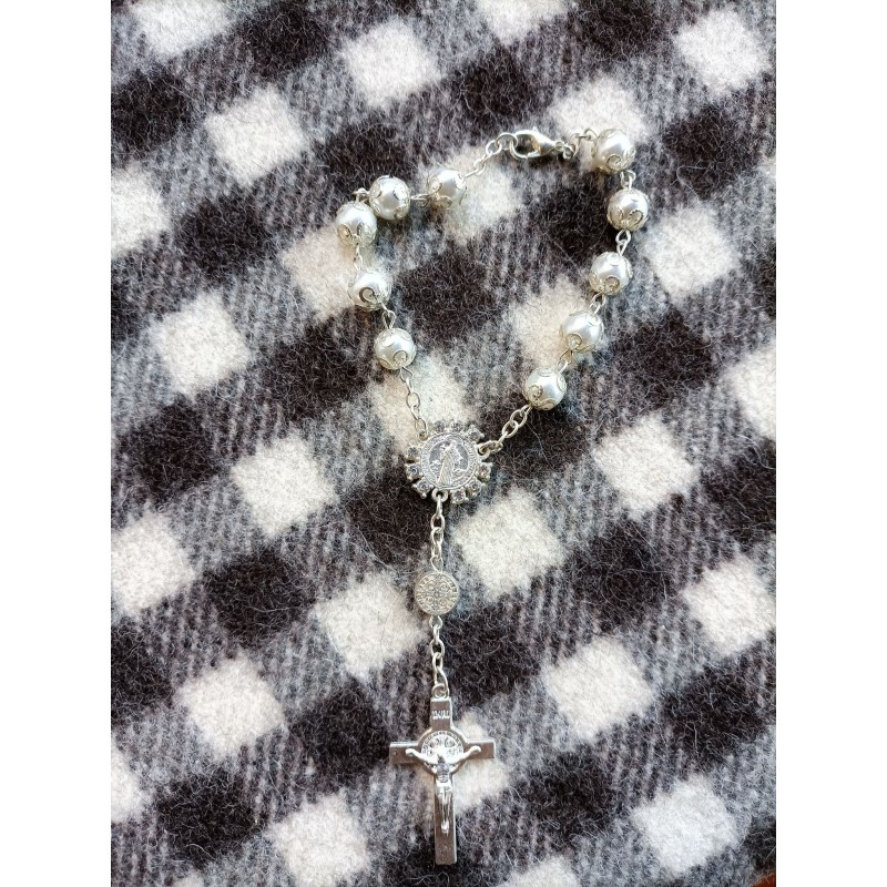 Bracelet Chapelet Argenté