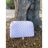 Coussin d'arène en tissus flamant