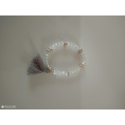 Bracelet cristaux blancavec...