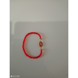 Bracelet cristaux rouge...
