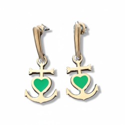 Boucles d’oreilles Croix de...