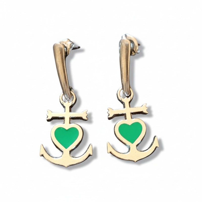 Boucles d’oreilles Croix de Camargue – Élégance et Tradition